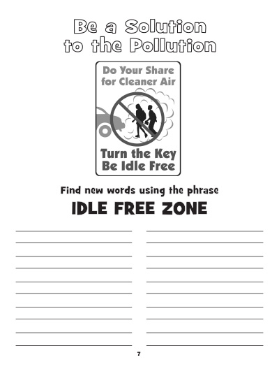 Idle Free Zone